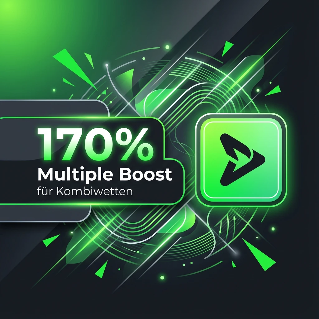 170% Multiple Boost für Kombiwetten 170% Multiple Boost für Kombiwetten